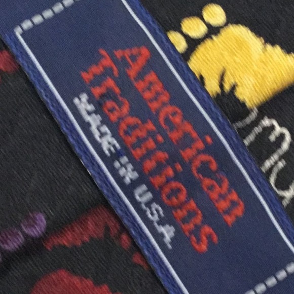 AMERICAN TRADITION SILK TIE - Picture 4 of 7